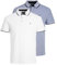 JACK & JONES JJEPAULOS Polo SS 2PK MP