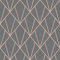 Muriva Indra Rose Gold Wallpaper 154105 - Feature Chic Metallic Geometric