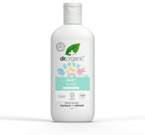 Champú y Gel de Baño para Bebés de Caléndula 250 ml.