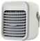 Enfriador Aire Portátil, Aire Acondicionado Personal, Batería 2000 MAh, con 3 Velocidades, Enfriador Evaporativo Y Purificador 3 En 1, para Hogar Y Oficina, Viajes (White)
