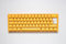 DuckyChannel One3 Yellow Mini Blue Cherry MX Switch Keyboard - UK Layout