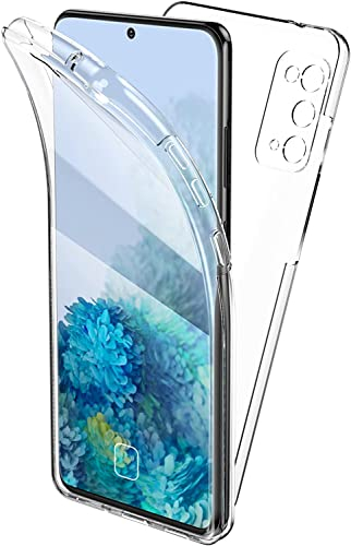 Max Power Digital Coque pour Samsung Galaxy S23 Ultra Silicone Transparent Housse Antichoc Double Face 360 Degrés Etui Arrière et Avant - Protection Complète de Votre Téléphone Portable