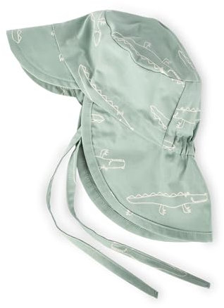 SIGIKID Baby Jungen Hut Sonnenhut Schirm-Mütze Nackenschutz UV-Schutz 40+ mit Bindebändchen