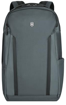 Victorinox Altmont Professional Deluxe Travel Laptop Backpack, Sac à Dos avec Poche pour Ordinateur Portable, Femmes/Hommes, 26 x 30 x 46 cm, 25 l, Verrouillable, Gris/Vert