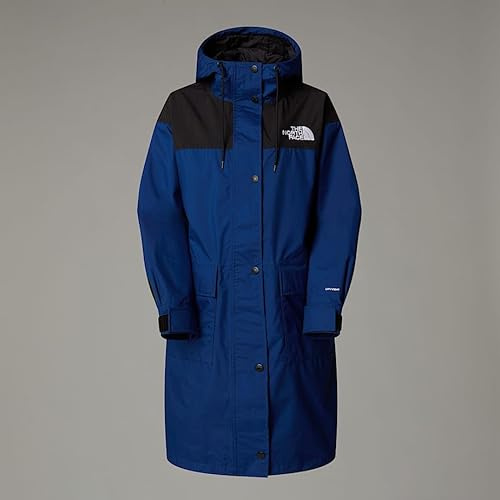 The North Face Women's Reign On Parka, Estate Blue/Tnf Black, XL