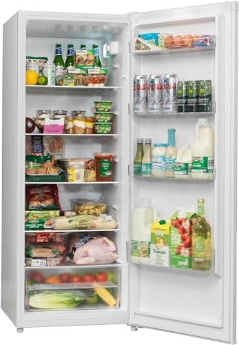 English Electric Upright Larder Fridge EEL240H 242 Litre 55cm wide E Rated