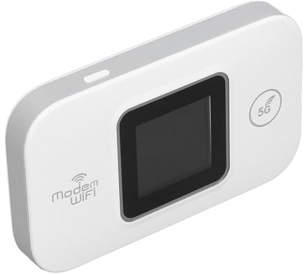 Tragbarer Reise-Hotspot, 4G-LTE-WLAN-Modem Entsperrt, Tragbarer 5G-4G-Router für Mobiltelefone und Laptops