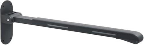 Barre D'appui De Toilette Pliable For Personnes Âgées,Barre D'appui Rabattable For Baignoire,Rampes De Support De Lit À Fixation Murale, Barre D'assistance,Poignée Stable,Aide À L'équilibre For Douche