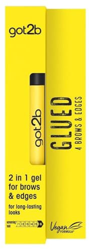 got2b 2-in-1 Gel for Brows & Edges, Pack of 3, 16 ml