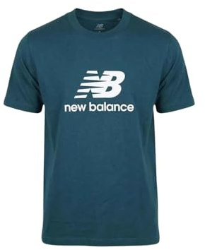 New Balance Sport Essentials Logo T AAW - Glint Blue Large