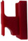 Oshhni Fishing Rod Holder, Lightweight, Horizontal And Vertical Wall Mount for Boat, Kayak, Yacht, Garage, Red