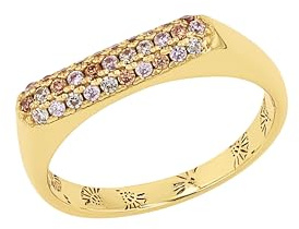 JOOP! Ring 925 Sterling Silber Damen Ringe, mit Zirkonia synth., Pink, Kommt in Schmuck Geschenk Box, 2038951