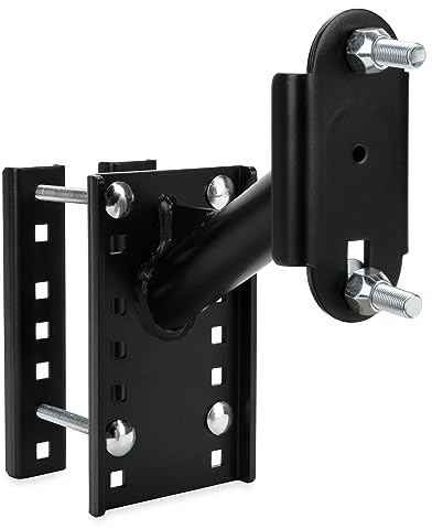 Camco EAZ Lift Eaz-Lift Spare Tire Mount | Provides an Exterior Spare Tire Location | Constructed of Durable, Powder-Coated Steel | Black (48474)