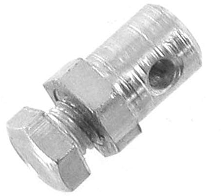 KABELKLEMME UNIVERSAL 6MM 11MM KLEMMSCHRAUBEN Fahrrad NIPPEL BREMSZUG BOWDENZUG AUßENHÜLLE Moped BOWDENZUG MOKIK MOFA Brake Accelerator Gas