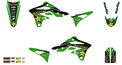 BLACKBIRD RACING - 89843/54: Aufkleber-Set Rockstar Energy Kawasaki 2421L