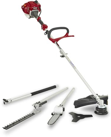 Mountfield 5-in-1 Petrol Multi-Tool MM2605, 25.4cc – Tap & Go Nylon Head, 43cm Dual Action Hedge Trimmer – Ideal for Garden Trimming and Pruning