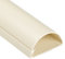 D-Line 1M6030M TV Semicircular Cable Duct Cable Cover 60 x 30 mm 1 m Length Magnolia White