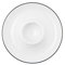 Seltmann Weiden 001.741629 Eierbecher mit Ablage - Lido - Black Line - Porzellan - Ø 13 cm