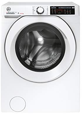 Hoover H-WASH&DRY 500 Freestanding Washer Dryer, 14 Kg Wash + 9 Kg Dry, 1400 RPM, A Class, Auto Care Cycle, KG Mode Plus, Power Care System, Wi-Fi & Bluetooth, White, 60x67x85 cm – HD 4149AMC/1-80