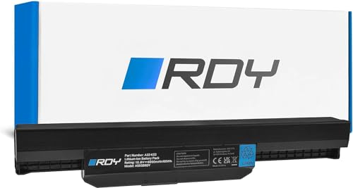 RDY Laptop Akku A32-K53 A41-K53 A42-K53 A31-K53 Notebook Batterie für Asus K53 K53E K53S K53SJ K53SV K53U X53 X53S X53SV X53U X54 X54C X54H X53E X54L K53T (Kapazität: 6000 mAh 10.8V)