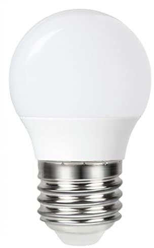 Integral ILGOLFE27NC054 4.2w LED Golf Ball Bulb, 2700K, Frosted, Non dimmable, E27, 470lm =40w