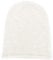 Shorts of Hawick Love Cashmere Damen-Beanie-Mütze, 100 % Kaschmir, Elfenbeinweiß, hergestellt in Schottland, elfenbeinweiß, Einheitsgröße