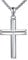 YAFEINI Kreuz Kette Herren Kreuz Kette Silber 925 Kette mit Kreuz Geschenke Damen Herren
