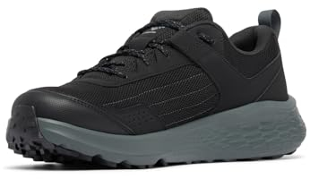 Columbia Vertisol Trail, Scarpe da Trail Running Uomo, Black/Pure Silver, 40 EU