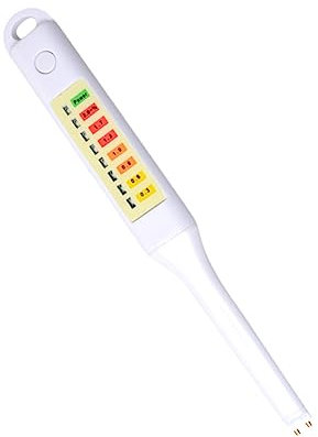 POPETPOP Salzgehalt Tester Handheld Messgerät Für Wasser Salzgehalt Temperatur Präzise Anwendung Für Aquarien Pools Lebensmittel Einfache Handhabung