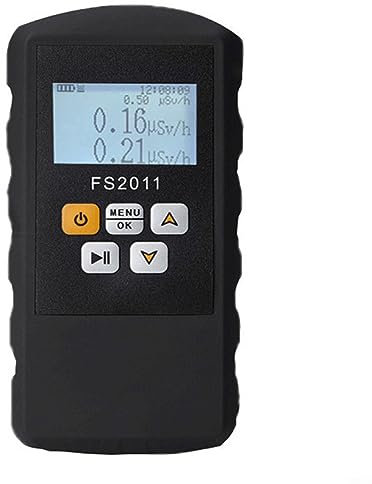 Geigerzähler FS2011 Geigerzähler Nuklearstrahlungsdetektor Persönliches Dosimeter Beta Y Röntgenstrahlungsprüfer Wiederaufladbarer Akku