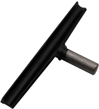 Vkinman 30,5 cm Drehmaschine Werkzeugablage 25,32 mm Pfosten Gusseisen T Typ Werkzeugpfosten Runder Griff Werkzeugpfosten Holz Drehmaschine Drehen Zubehör für Holzbearbeitung