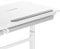HOKO Ergo Lana rutschfeste Handballenauflage mit Buchstopper für Kinderschreibtisch, Farbe Grau. Ergonomische Handgelenkauflage für Kinder und Jugendliche(Lana)