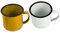 LIFKOME 2 Piezas Copa de Hierro y Acero Inoxidable - Tazas de Café Antiguas y Té Retro - Taza de Agua y Almacenamiento para Beber con Estilo Nostálgico