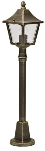 Wegeleuchte E27 75W Braun-ms.ohne Lp. ALBERT 654128