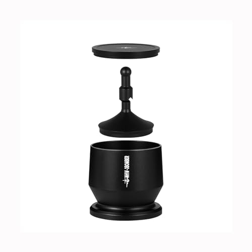 MHW-3BOMBER 51–54 mm Blind-Shaker für Espresso-Pulver-Empfänger, schwarz, DR5504B, DC001BK51-54