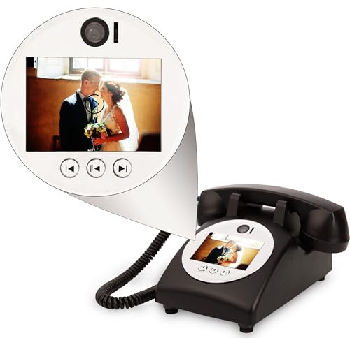 FiayaCom Livre d'or vidéo audio de mariage, livre d'or vidéo HD 1080p, préserve vos occasions spéciales, idéal pour une fête prénuptiale, un anniversaire, une remise de diplôme, une fête prénatale