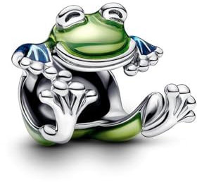 PHCLASY Kletterfrosch Charms Anhänger Nettes Tier Kompatibilität für Armband Herz Geburtstagsgeschenk für Frauen