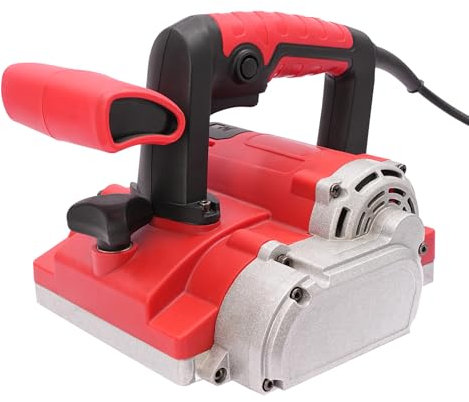 Piallatrice elettrica da 1000 W, con 15 lame, larghezza pialla: 8,5 cm, profondità regolabile 0-4 mm, angolo continuo fresa per calcestruzzo, fresa piatta