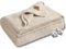 Dalisa GOTS-Zertifizierte Bio-Baumwolle Strickdecke – Weich & Gemütlich, Vorgewaschen – Perfekt für Couch, Bett & Deko – Waschmaschinengeeignet – In Geschenkbox verpackt (Beige, 130x150 cm)