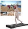 Superun Walking Pad max 159 KG/136 KG, Laufband für Zuhause mit Trainingseinheit, Leise Laufband Schreibtisch mit App und Multiplayer-Rennstrecke