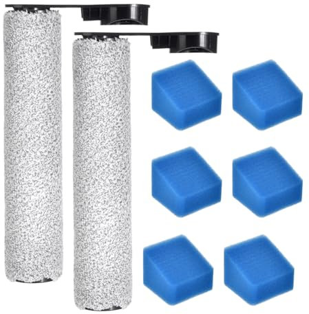 Rebirthcare cepillo de rodillo para Eureka Rapidwash NEW430 cepillo de rodillo piezas de repuesto para Eureka inalámbrico húmedo/seco aspiradora Accesorios para Eureka NEW430