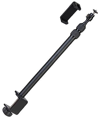 DOITOOL Live Broadcast Bracket Adjustable Height Camera Desk Mount Webcam Stand for Dslr Camera under Desk Mount for Filming