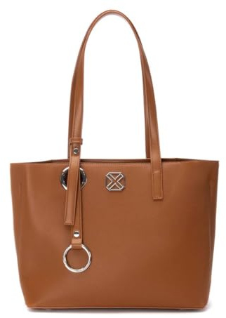 XTI - Shoper-Tasche für Damen, modernes und praktisches Design, ideal für jeden Anlass, Camel 62, Large