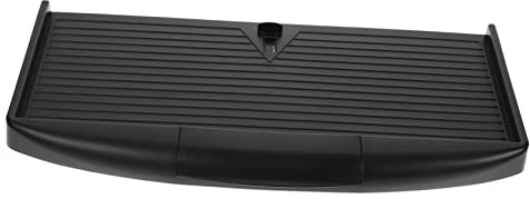 LIFKOME Keyboard Slide Bracket Tray Under Desk Pull Out Platform for Computer Typing Space-Saving Desk Organizer