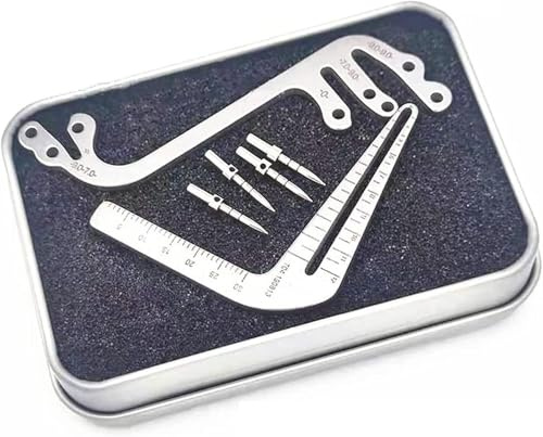 Kit de guides d'implants dentaires, kit de guides de positionnement de plantation, ensemble de 6 guides d'implants, localisateur de guide d'implants dentaires, plaque de guidage de localisation d'impl
