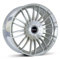 Borbet CW 3 sterling silver 10,5x21 ET35 5.00x114 Hub Bore 67.10 mm - Alu felgen