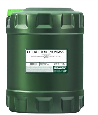 FANFARO Motoröl 20W-50 SHPD Mineralöl Motor Öl ACEA A3/B4 ACEA E3 ACEA A3/B3 API CH-4 API SL TRD 50 10L