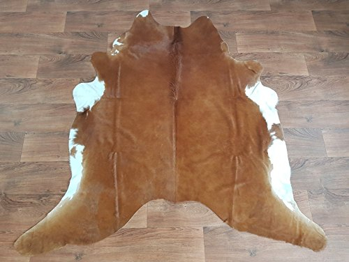 Kottig XXL Kuhfell Rinderfell Stierfell aus Brasilien Echtfell ca. 200x200cm 08