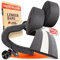 Kellago Lenkerband Rennrad schwarz [ MIT NEUEM 3M KLEBESTREIFEN ] inkl. E-Book & 4x Klebestreifen Rennrad Lenkerband schwarz selbstklebend - Fahrrad Lenkerband - Griffband Rennrad Fahrradlenkerband