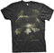 Metallica Herren Master of Puppets Distressed_Men_bl_ts: M T-Shirt, Schwarz (Black Black), Medium